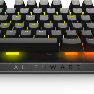 Alienware AW420K - Teclado - sem teclado numérico - retroiluminado - USB - interruptor: CHERRY MX Red - Dark Side of the Moon - retalho - caixa