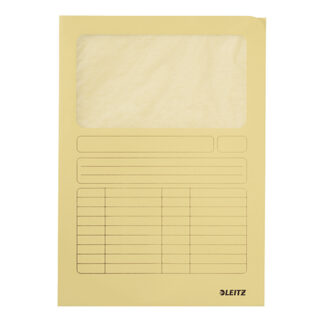DOSSIER A4 CARTOLINA 140GR PROTOCOLO LEITZ AMARELO