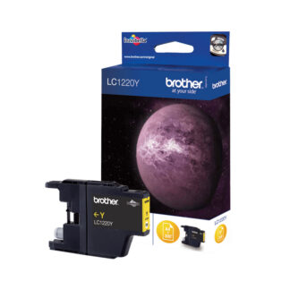 Brother LC1220Y - Amarelo - original - tinteiro - para Brother DCP-J525W, DCP-J725DW, DCP-J925DW, MFC-J625DW, MFC-J825DW, MyMio MFC-J825N