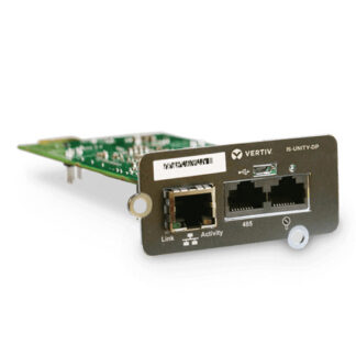 Liebert Intellislot Unity Platform Card - Adaptador de gestão remota - Liebert IntelliSlot - 100Mb LAN - 100Base-TX - para Liebert GXT4, GXE GXE3