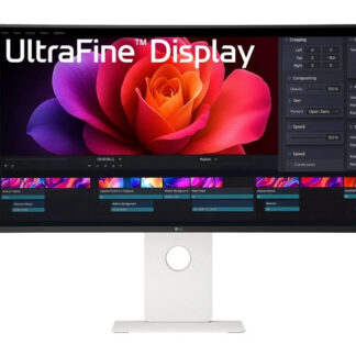 LG UltraFine 40U990A-W - Monitor LED - curvo - 40" (39.7" visível) - 5120 x 2160 5K @ 120 Hz - Nano IPS Black - 450 cd/m² - 2000:1 - DisplayHDR 600 - 5 ms - 2xThunderbolt 5, 2xHDMI, DisplayPort, 5 xUSB-C - altifalantes