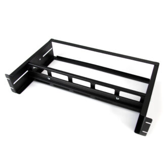 Startech 2U DIN Rail Kit for Standard 19" Rack - Adjustable Depth Rackmount DIN Rail with Top Hat, Mini, G Rails (ADJDINKIT) - Rail kit de prataleira - preto - 2U - 19" - para P/N: RK12OD2, RK2537BKM, RK3236BKF, RK4236BKB, RK4242BK24, RK4242BK30, RK4
