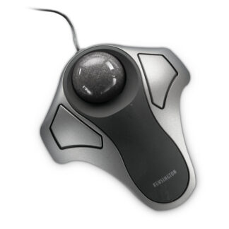 Kensington Orbit Optical Trackball - Trackball - destros e canhotos - óptico - 2 botões - com cabo - USB - prata
