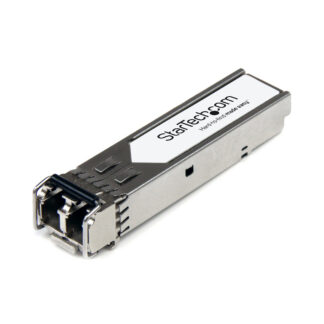 StarTech.com Extreme Networks 10301 Compatible SFP+ Module, 10GBASE-SR, 10GbE Multimode Fiber MMF Optic Transceiver, 10GE Gigabit Ethernet SFP+, LC 300m, 850nm, DDM, Mini GBIC SFP+ Module - Lifetime Warranty (10301-ST) - Módulo de transceptor SFP+ (e
