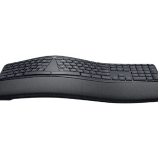 Logitech ERGO K860 - Teclado - sem fios - 2.4 GHz, Bluetooth 5.0 - AZERTY - Francês - grafite
