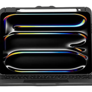 Targus Versavu - Teclado e pasta de folio - com trackpad - retroiluminação - sem fios - Bluetooth 5.0 - QWERTY - Nórdico - preto