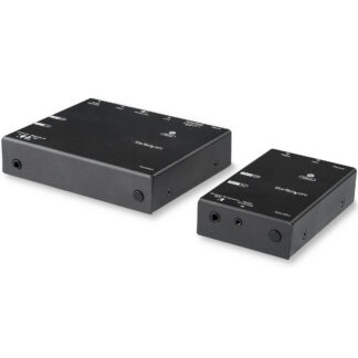 Startech HDMI Over IP Extender Kit - Advanced Compression - Transmitter & Receiver (ST12MHDLNHK) - Extensão de vídeo/áudio/infravermelhos - HDMI - até 15 m - Compatível com TAA - para P/N: ST12MHDLNHR