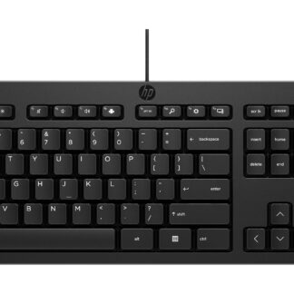 HP 125 G2 - Teclado - 100% - full size - USB - Português - preto