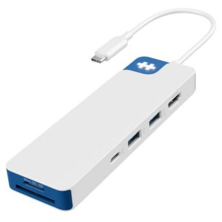 HyperDrive Flex 8 Port USB-C Hub Blue