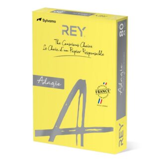 PAPEL A4 80GR ADAGIO RESMA AMARELO INTENSO 66 IP