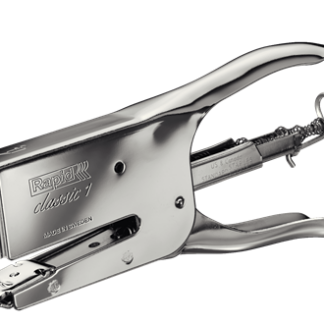 AGRAFADOR ALICATE AGRAFES 24/6-26/8 20FOLHAS AÇO INOX RAPID K1