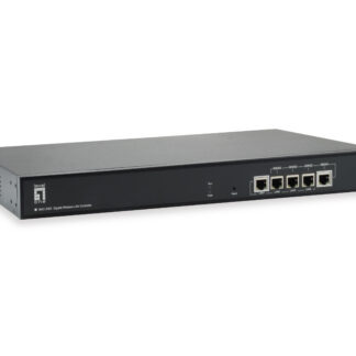 LevelOne WAC-2003 Gigabit Wireless LAN Controller - Dispositivo de gestão de rede sem fios - GigE - 1U - montável em gabinete