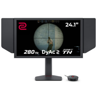 BenQ ZOWIE XL2546X+ - eSports - XL Series - monitor LED - gaming - 24.1" - 1920 x 1080 Full HD (1080p) @ 280 Hz - TN - 320 cd/m² - 1000:1 - 3xHDMI, DisplayPort